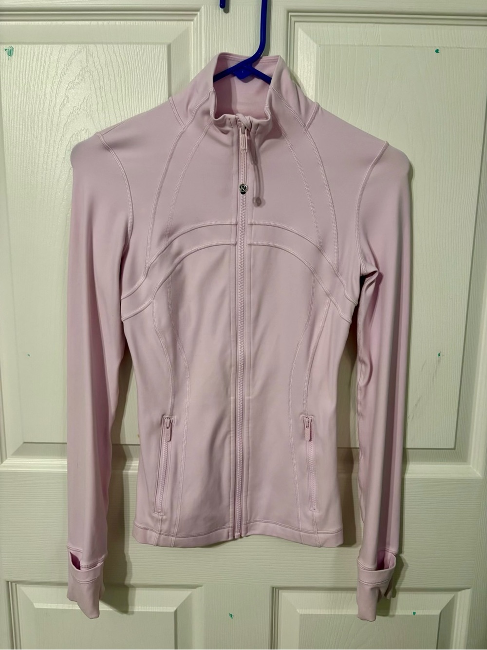 lululemon athletica pink define jacket size 2